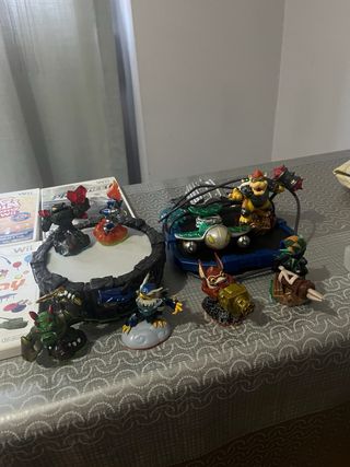 Pack nintendo wii + 8 juegos + skylanders