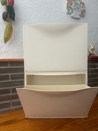 2 Zapateros Blancos Plástico