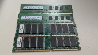 Lote 11 Módulos Memoria RAM DDR/DDR2/DDR3/DDR4
