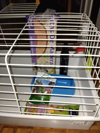 Jaula para conejos y roedores