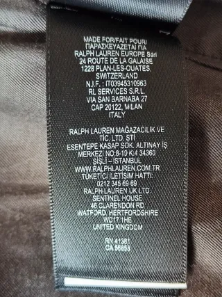 Cazadora Piel Ralph Lauren