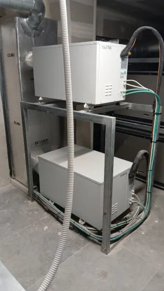 Grupo Frigorífico Congelación Segunda gas dentro