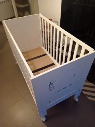 Cuna Cotinfant Europa Blanca 60x120cm