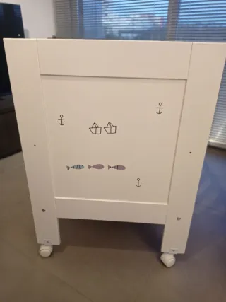 Cuna Cotinfant Europa Blanca 60x120cm