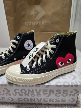 Converse x Comme des Garçons PLAY Chuck Taylor