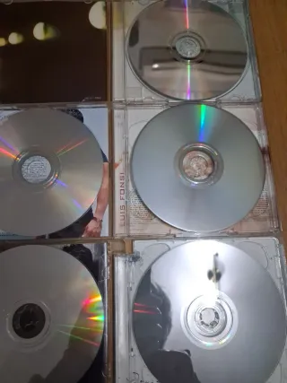 3 CDs Luis Fonsi: Amor Secreto, Abrazar la Vida.