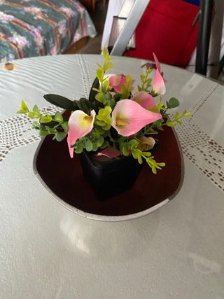 Flores artificiales decorativas