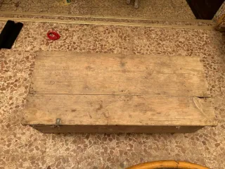 Arpón de madera viejo