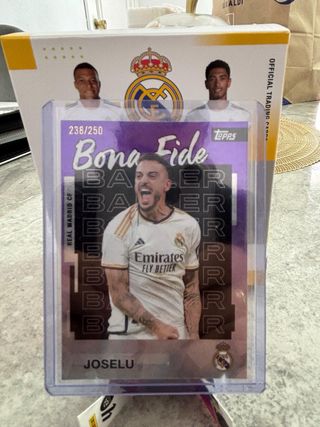 Carta Coleccionable Joselu Real Madrid Topps