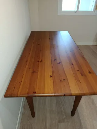 Mesa madera caoba