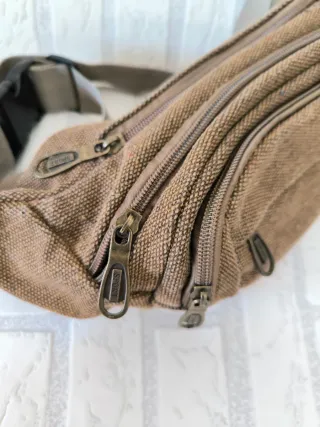 Riñonera Marrón/Verde Oliva