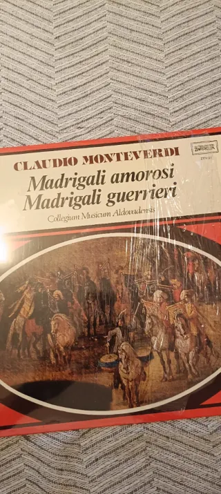 Disco de vinilo Claudio Monteverdi
