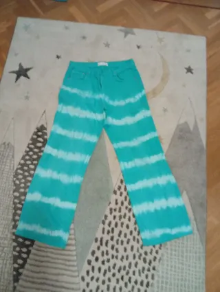Pantalón vaquero Mango Tye-Dye Talla 38