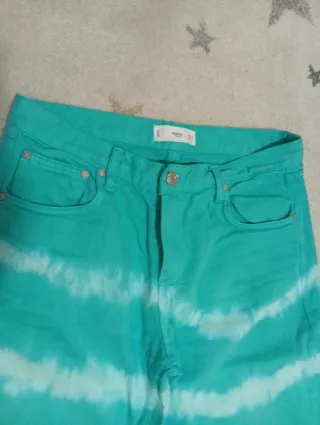 Pantalón vaquero Mango Tye-Dye Talla 38