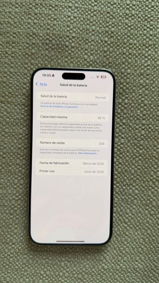 iPhone 15 Pro Max 1TB Gris SIN ROTURAS NI RALLADAS