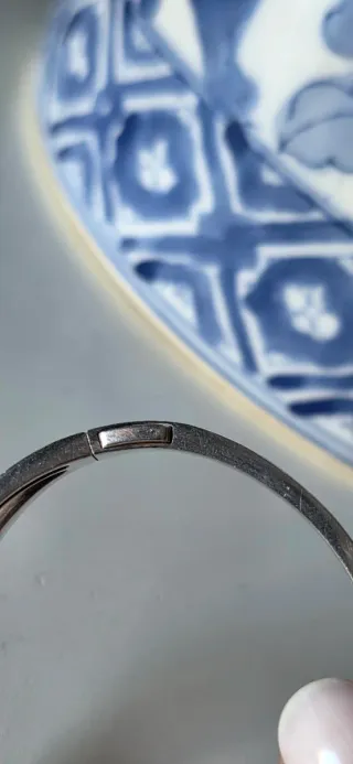 Brazalete de plata de ley pandora