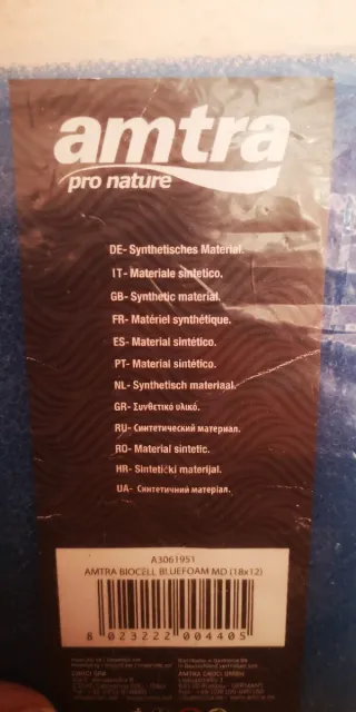 Esponja Filtro Amtra Biocell 12x18x6 cm