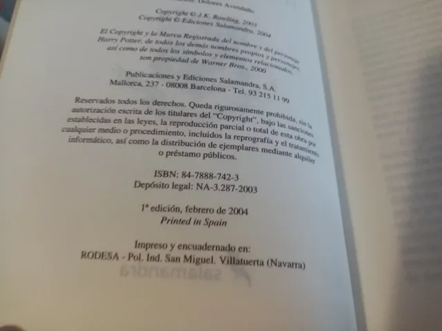 Harry Potter y la Orden del Fénix (Harry Potter...