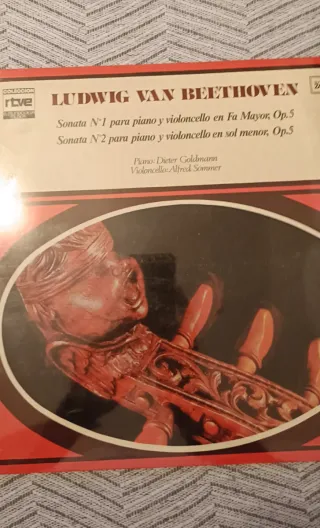Vinilo Beethoven Sonatas Piano Violoncello