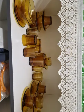 Vajilla Vintage Cristal Años 70