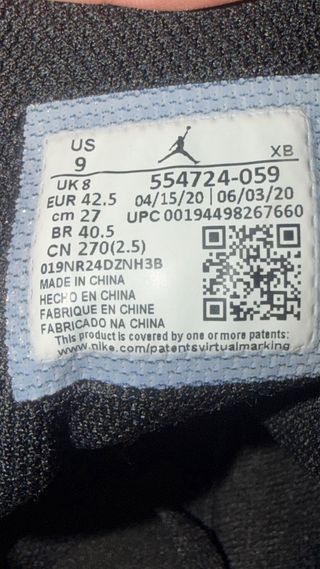 Nike Jordan 1 Mid Scarpa Grigio Rosa Nero