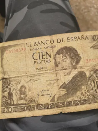 Billete 100 pesetas Banco de España 1965