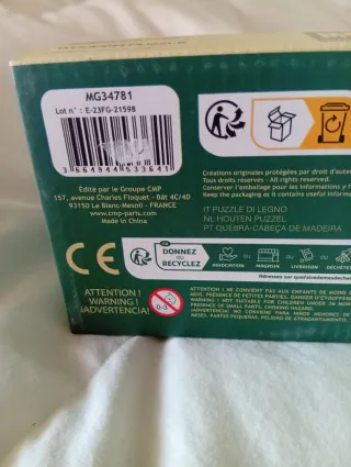 Rompecabezas de Madera En Bois