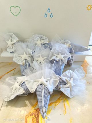 Bomboniera Cornucopia Stella Capodimonte