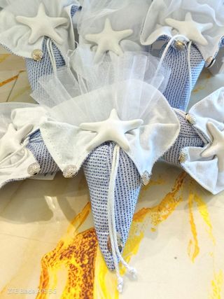 Bomboniera Cornucopia Stella Capodimonte