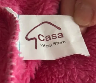 Manta saco de sirena rosa y azul