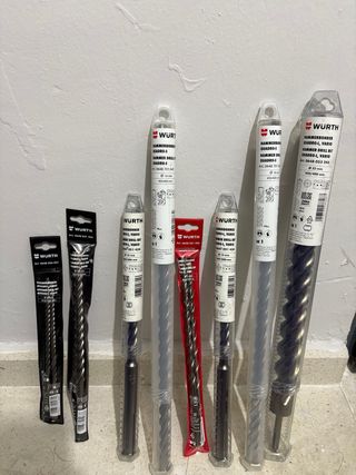 Brocas SDS Würth a estrenar