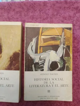 Historia social de la literatura y el arte.Hauser