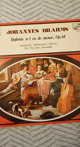 Vinilo Johannes Brahms Sinfonia n.1 Op.68