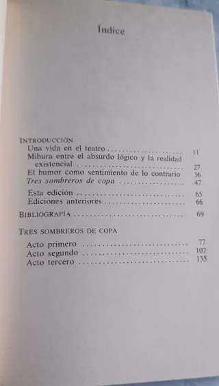 Tres sombreros de copa