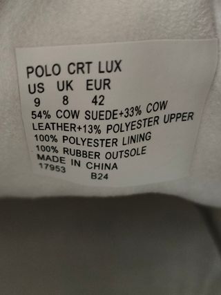 Zapatillas Polo Ralph Lauren Talla 42