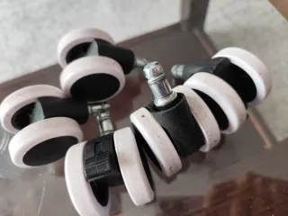 Ruedas silla giratoria