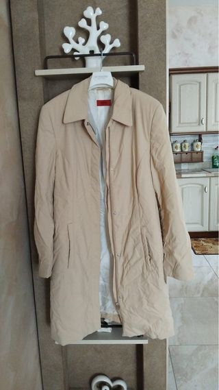 Giubbotto donna Hugo Boss poliestere beige