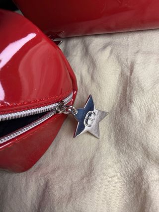 Neceser Dior Negro y Rojo con Caja