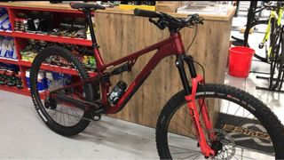 Bicicleta de Montaña Merida Roja