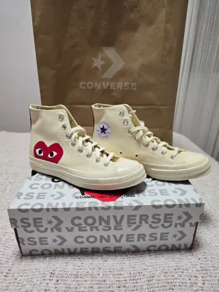 Zapatillas altas Converse x Comme des Garçons Play