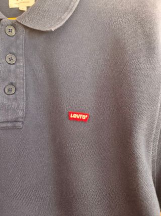 Polo Levis Color Azul Marino Talla L.