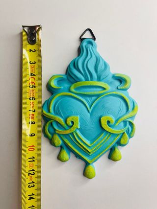 Decorazione Sacro Cuore Artigianale