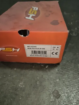 Zapatos de seguridad PSH Talla 40