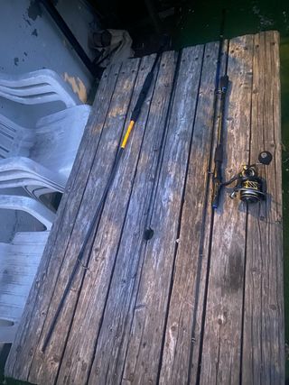 Cañas de pescar spinning