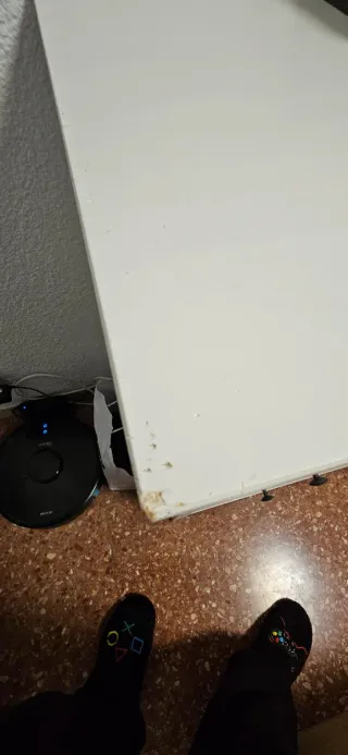 Armario IKEA blanco.