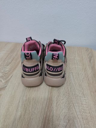 Scarpe Buffalo Beige/Rosa Tg. 37