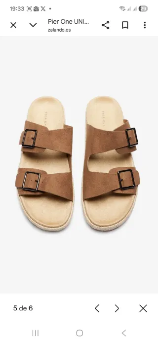 Sandalias Pier One Hombre