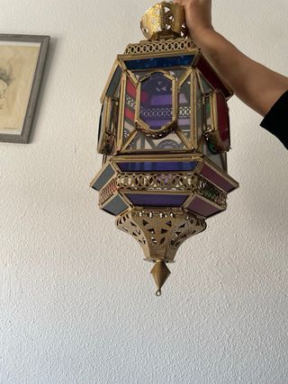Lámpara de techo, tipo farol granadino