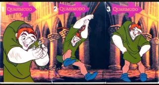 Baraja PRECINTADA Juego Jorobado Notredame años 90