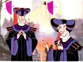 Baraja PRECINTADA Juego Jorobado Notredame años 90